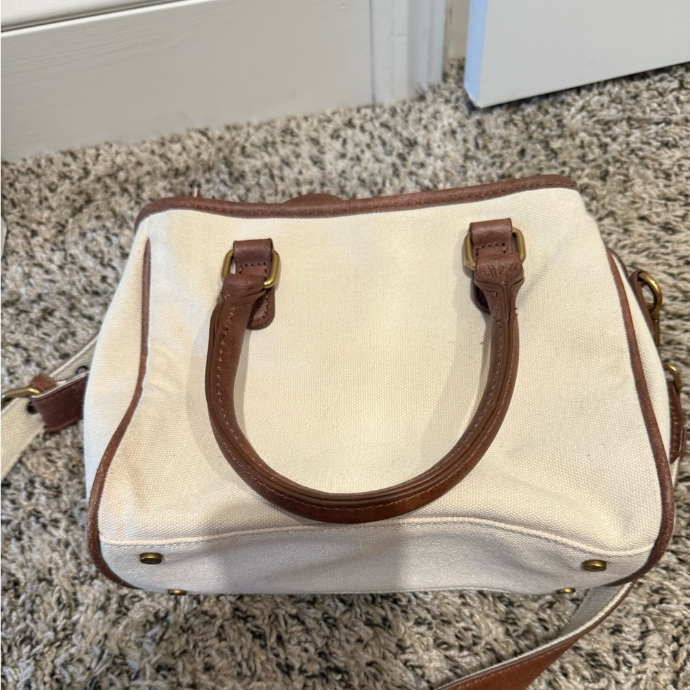 Brandy Melville ivory canvas shoulder bag - Picture 5 of 6